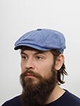 Кепка STETSON арт. 6843101 HATTERAS LINEN (синий)